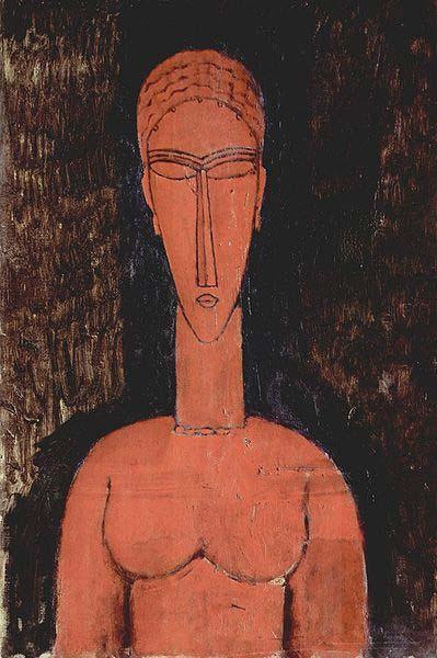 Amedeo Modigliani Rote Beste oil painting image